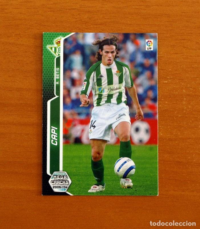 Cromos de f&uacute;tbol: Real Betis -N&ordm; 83 Capi -Megacracks Las Fichas Liga 2005-2006-05-06 Mega Cracks Panini