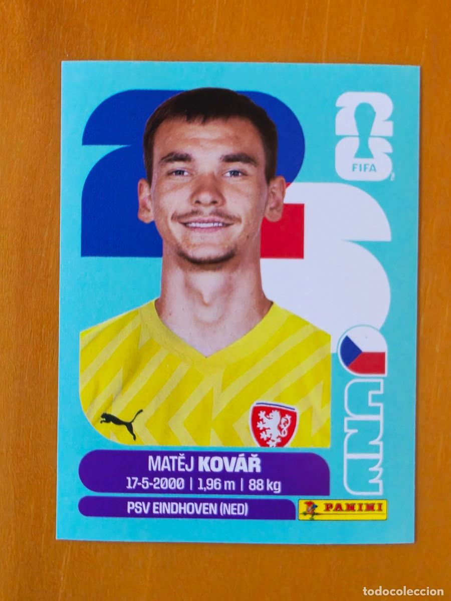 Cromos de f&uacute;tbol: CZE 2 Mat&eacute;j Kovař, Rep&uacute;blica Checa, Chequia, Panini FIFA World Cup Mundial 2026 Sticker