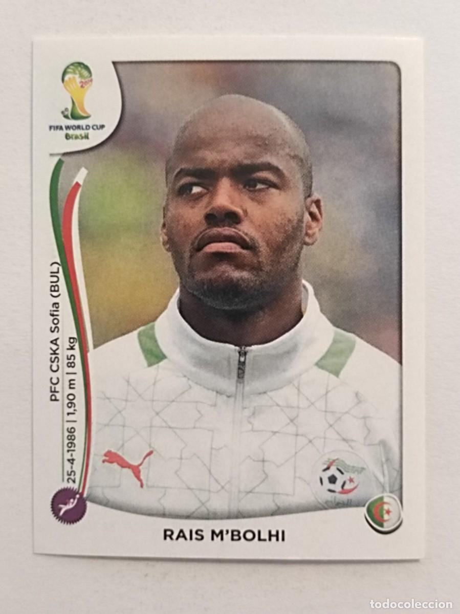 Cromos de f&uacute;tbol: #585 M'BOLHI (ARGELIA) MUNDIAL BRASIL 2014 PANINI