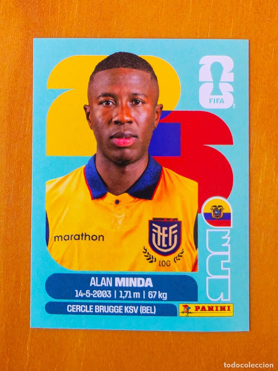 Cromos de f&uacute;tbol: ECU 18 Alan Minda, Ecuador, Panini FIFA World Cup Mundial 2026 Sticker