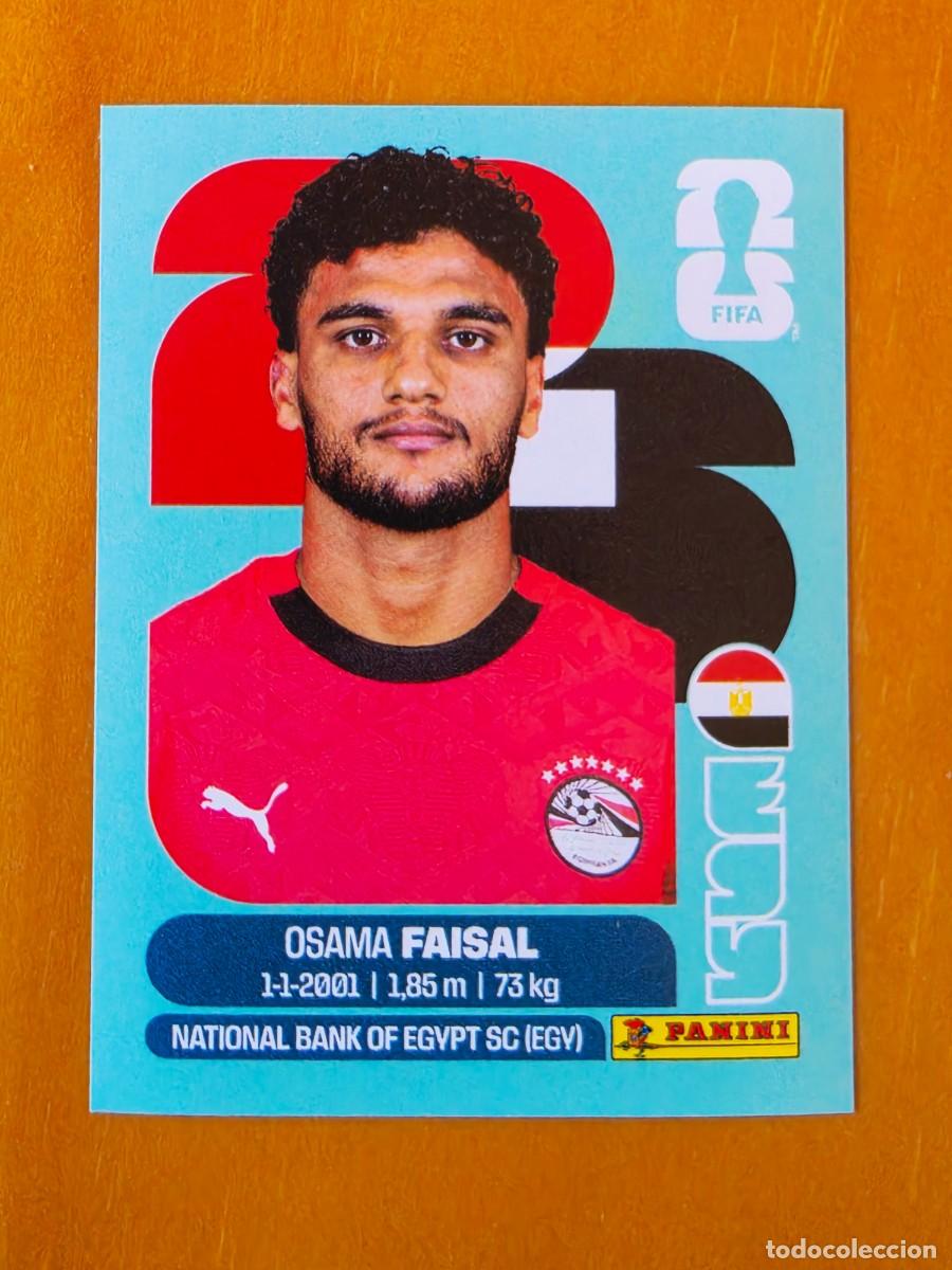 Cromos de f&uacute;tbol: EGY 16 Osama Faisal, Egipto, Panini FIFA World Cup Mundial 2026 Sticker