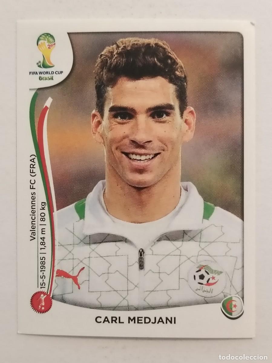 Cromos de f&uacute;tbol: #587 MEDJANI (ARGELIA) MUNDIAL BRASIL 2014 PANINI