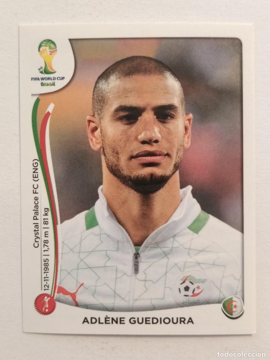 Cromos de f&uacute;tbol: #588 GUEDIOURA (ARGELIA) MUNDIAL BRASIL 2014 PANINI