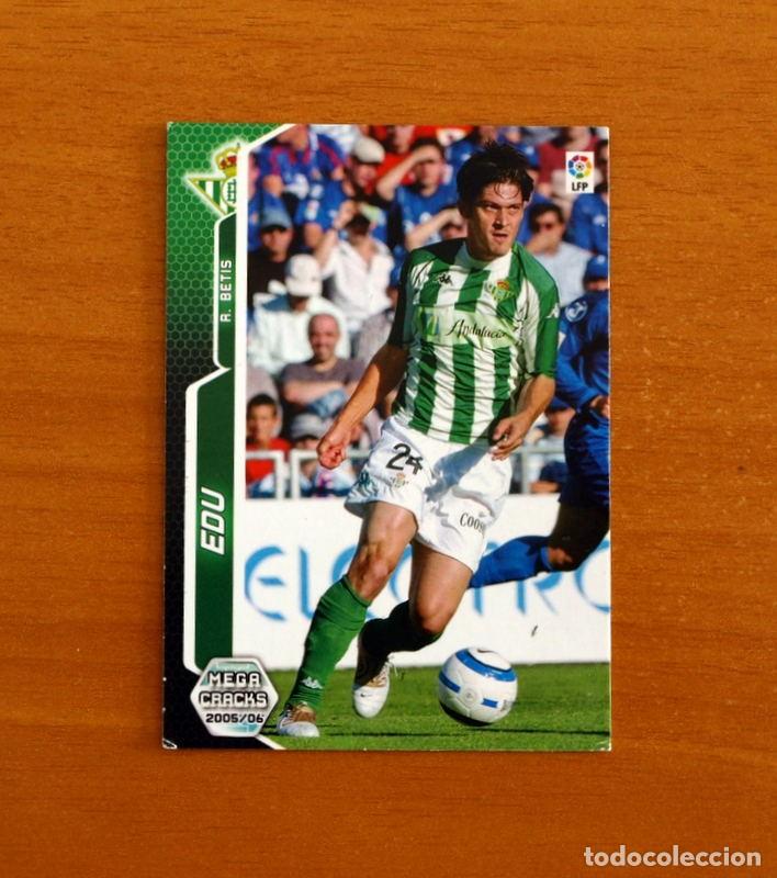 Cromos de f&uacute;tbol: Real Betis -N&ordm; 89 Edu -Megacracks Las Fichas Liga 2005-2006-05-06 Mega Cracks Panini