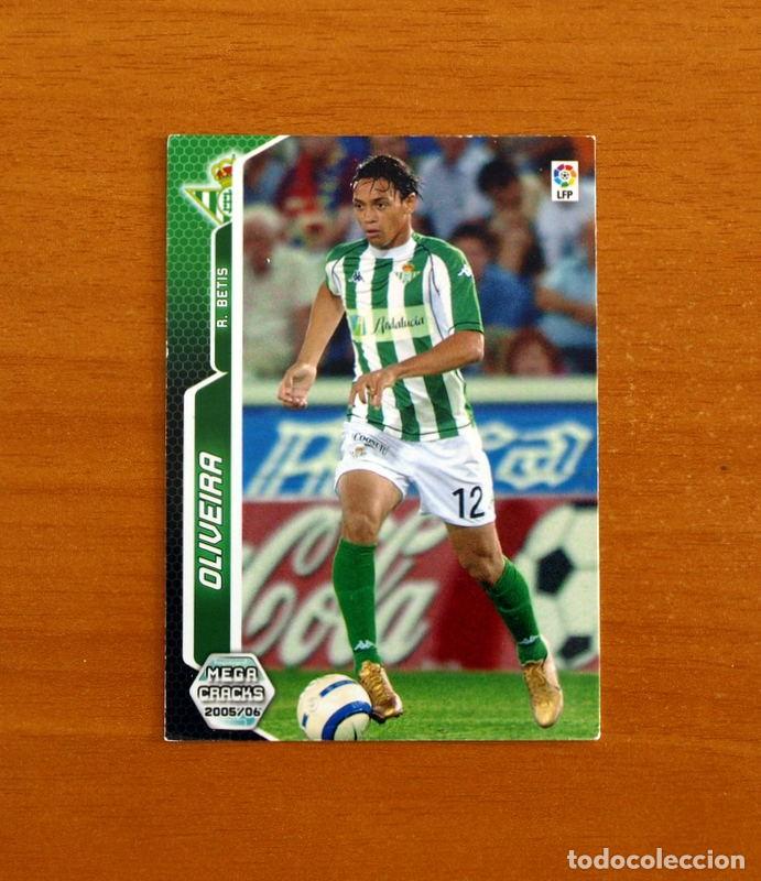 Cromos de f&uacute;tbol: Real Betis -N&ordm; 90 Oliveira -Megacracks Las Fichas Liga 2005-2006-05-06 Mega Cracks Panini