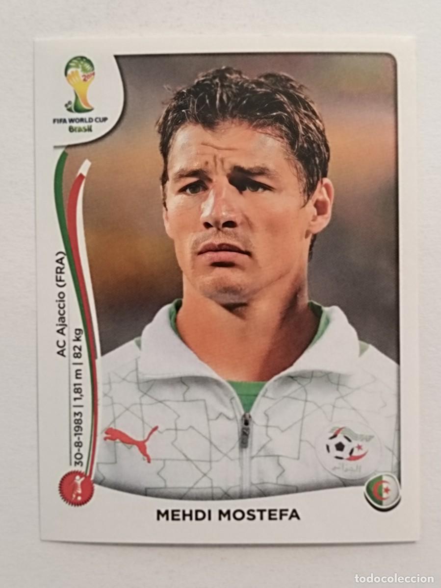 Cromos de f&uacute;tbol: #590 MOSTEFA (ARGELIA) MUNDIAL BRASIL 2014 PANINI