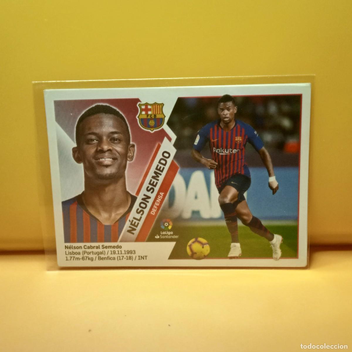 Cromos de f&uacute;tbol: EDICIONES ESGE 2019 2020 19 20 F.C BARCELONA SEMEDO 3A 3 A