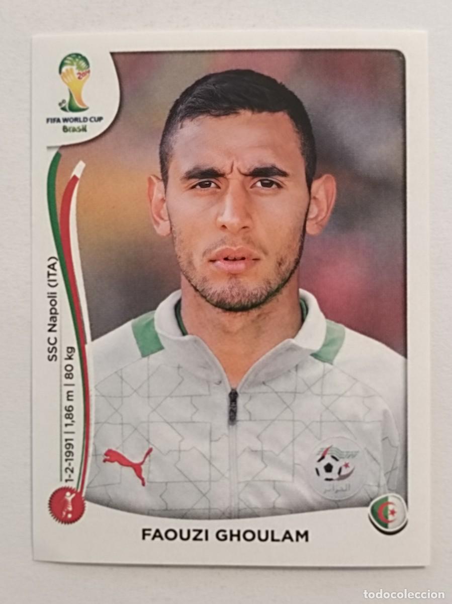 Cromos de f&uacute;tbol: #591 GHOULAM (ARGELIA) MUNDIAL BRASIL 2014 PANINI