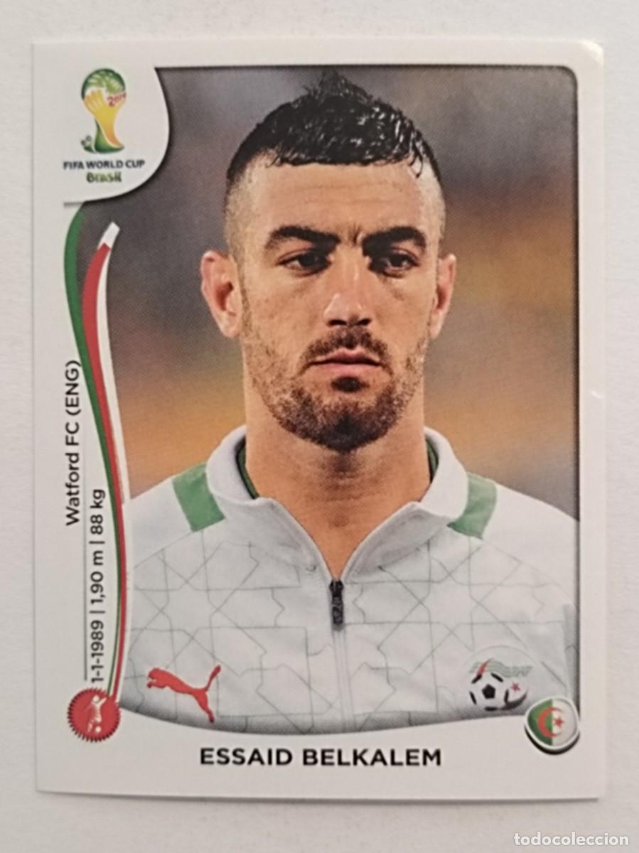 Cromos de f&uacute;tbol: #592 BELKALEM (ARGELIA) MUNDIAL BRASIL 2014 PANINI
