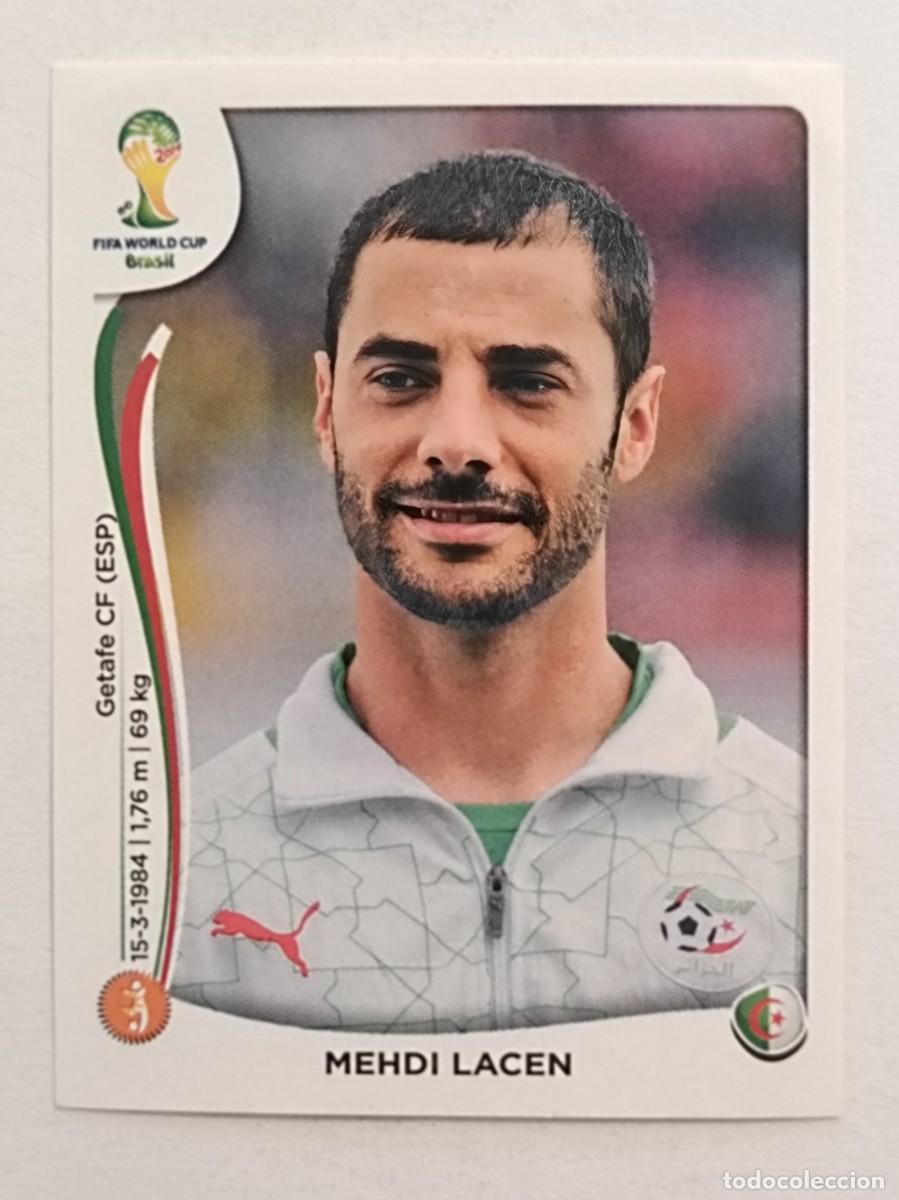 Cromos de f&uacute;tbol: #594 LACEN (ARGELIA) MUNDIAL BRASIL 2014 PANINI