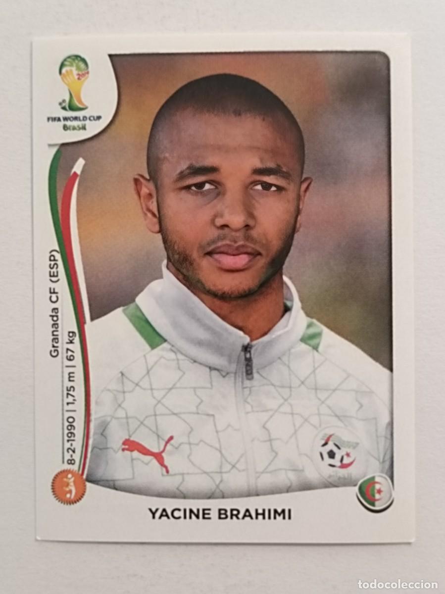 Cromos de f&uacute;tbol: #595 BRAHIMI (ARGELIA) MUNDIAL BRASIL 2014 PANINI
