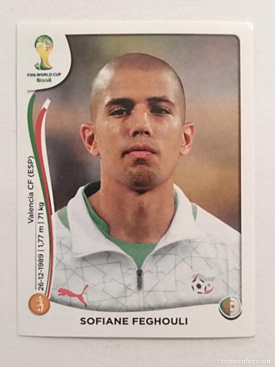 Cromos de f&uacute;tbol: #597 FEGHOULI (ARGELIA) MUNDIAL BRASIL 2014 PANINI
