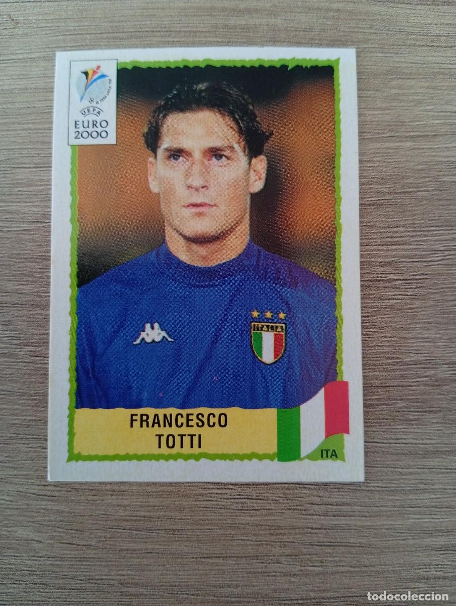 Cromos de f&uacute;tbol: FRANCESCO TOTTI 181 - ITALIA -PANINI EURO 2000- EUROCOPA 00 CROMO B&Eacute;LGICA HOLANDA