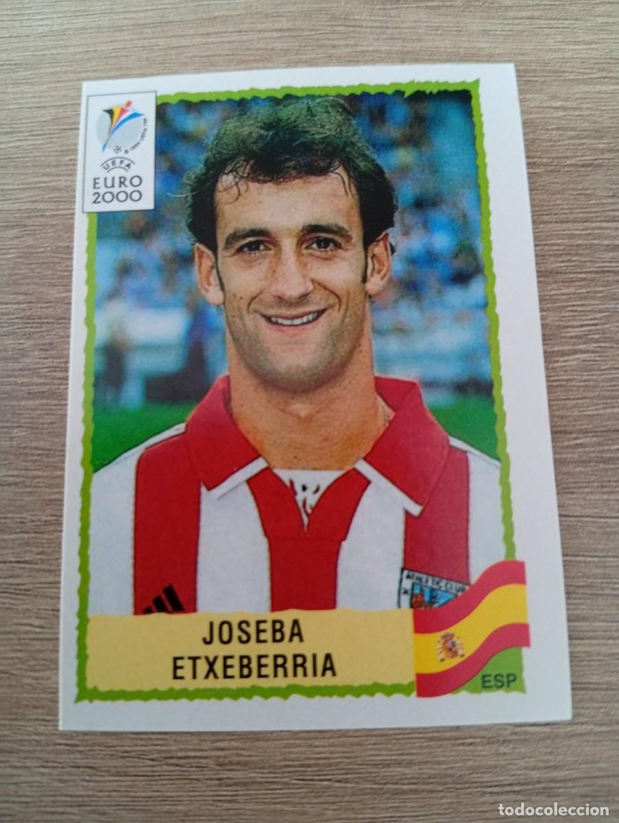 Cartes &agrave; collectionner de Football: JOSEBA ETXEBERRIA - ESPA&Ntilde;A 205- PANINI EURO 2000 - 00 CROMO SIN PEGAR