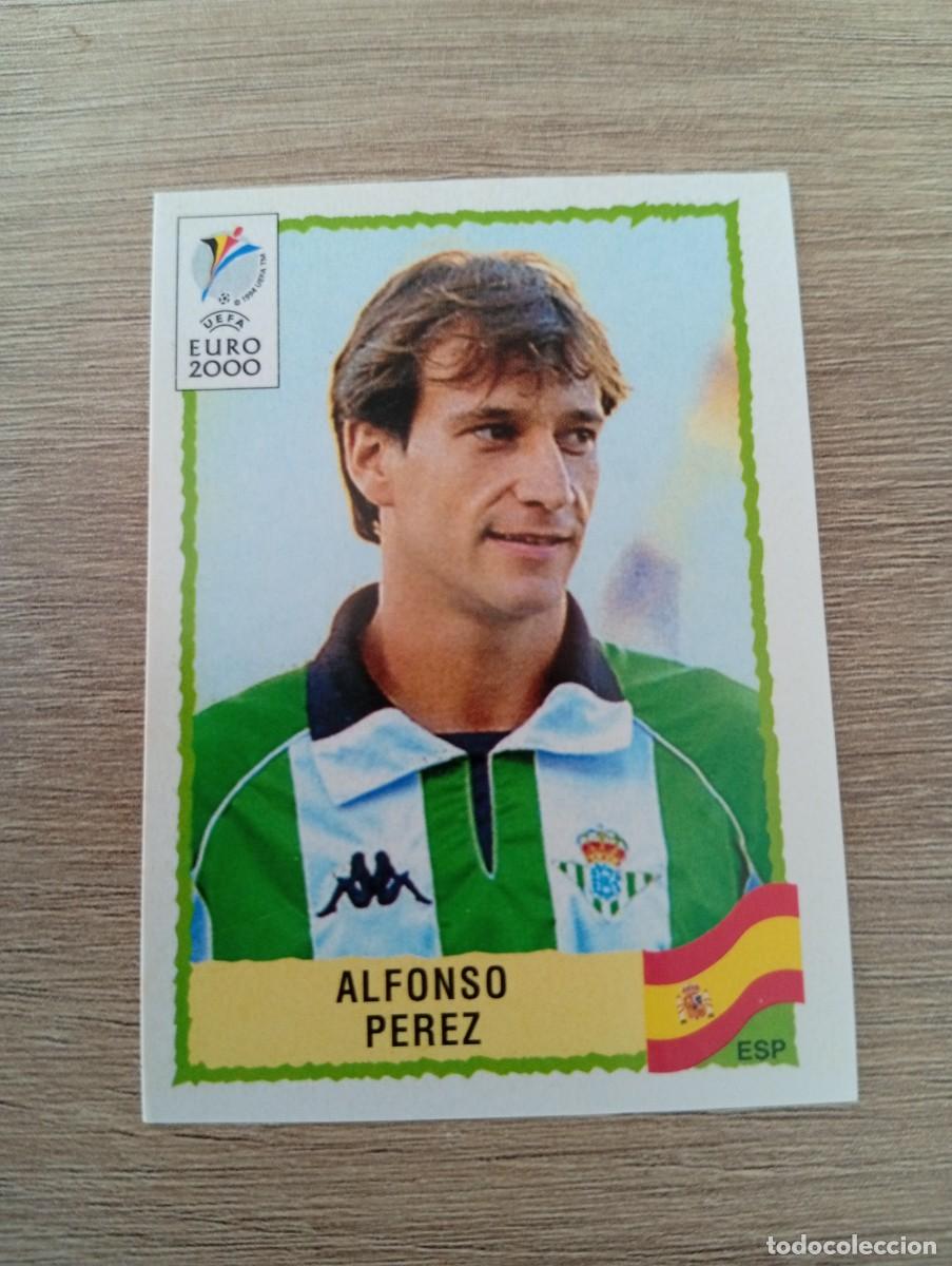 Cartes &agrave; collectionner de Football: ALFONSO PEREZ - ESPA&Ntilde;A 205- PANINI EURO 2000 - 00 CROMO SIN PEGAR