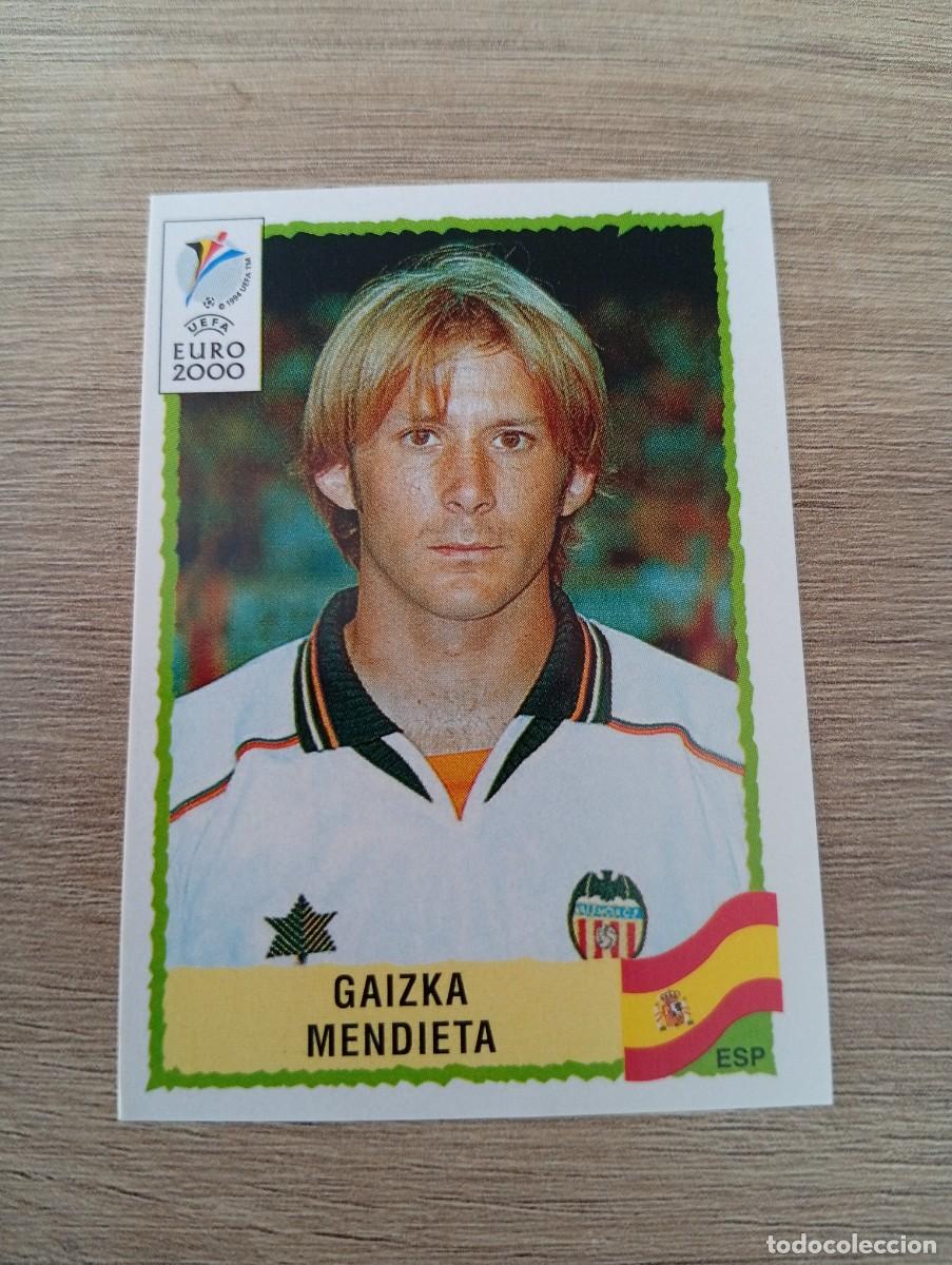 Cartes &agrave; collectionner de Football: GAIZKA MENDIETA - ESPA&Ntilde;A 199- PANINI EURO 2000 - 00 CROMO SIN PEGAR