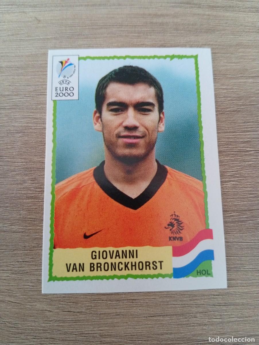 Cromos de f&uacute;tbol: GIOVANNI VAN BRONCKHORST 284 HOLANDA PA&Iacute;SES BAJOS EURO EUROCOPA 2000 00 PANINI NUNCA PEGADO SIN PEGA