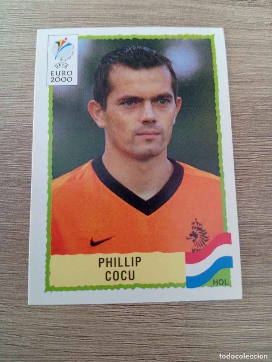 Cromos de Futebol: PHILLIP COCU 281 HOLANDA PA&Iacute;SES BAJOS EURO EUROCOPA 2000 00 PANINI NUNCA PEGADO SIN PEGAR