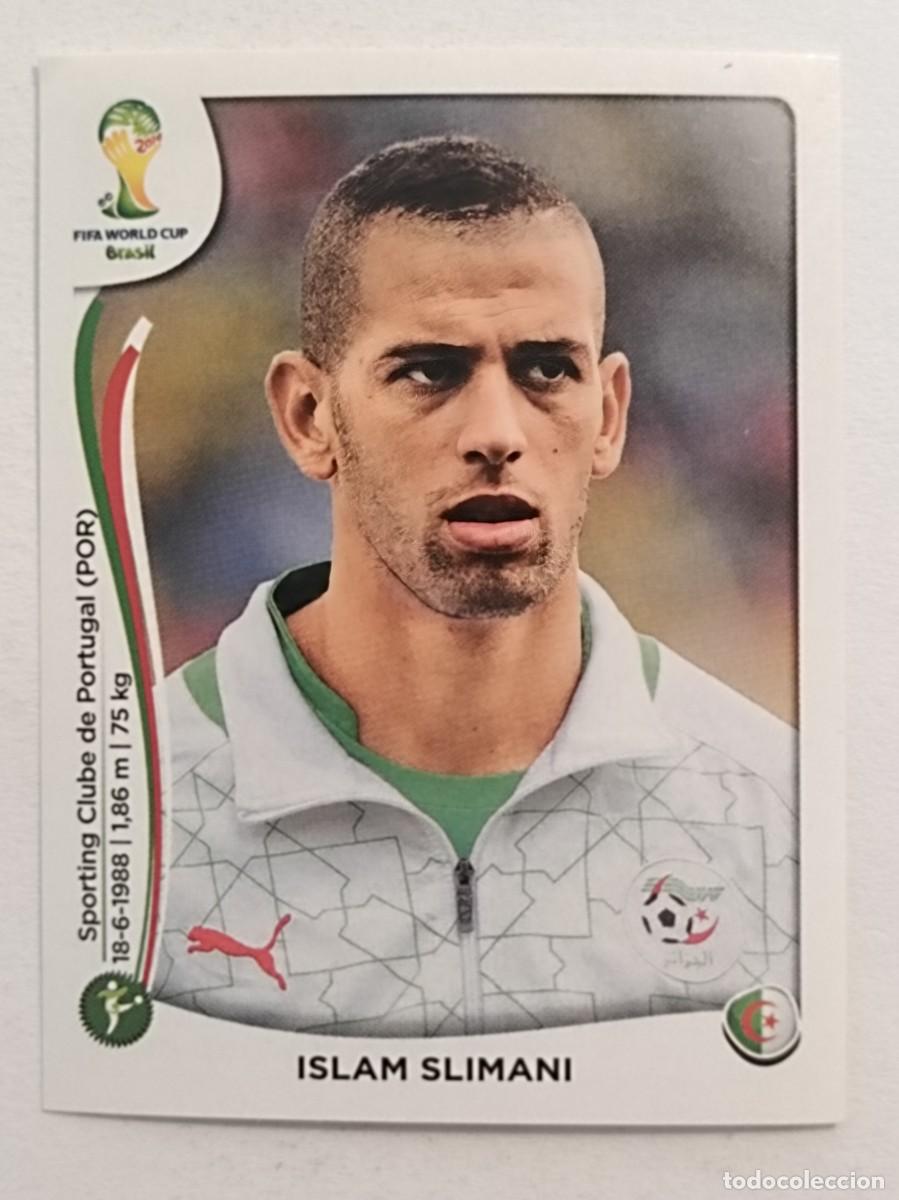 Cromos de f&uacute;tbol: #601 SLIMANI (ARGELIA) MUNDIAL BRASIL 2014 PANINI