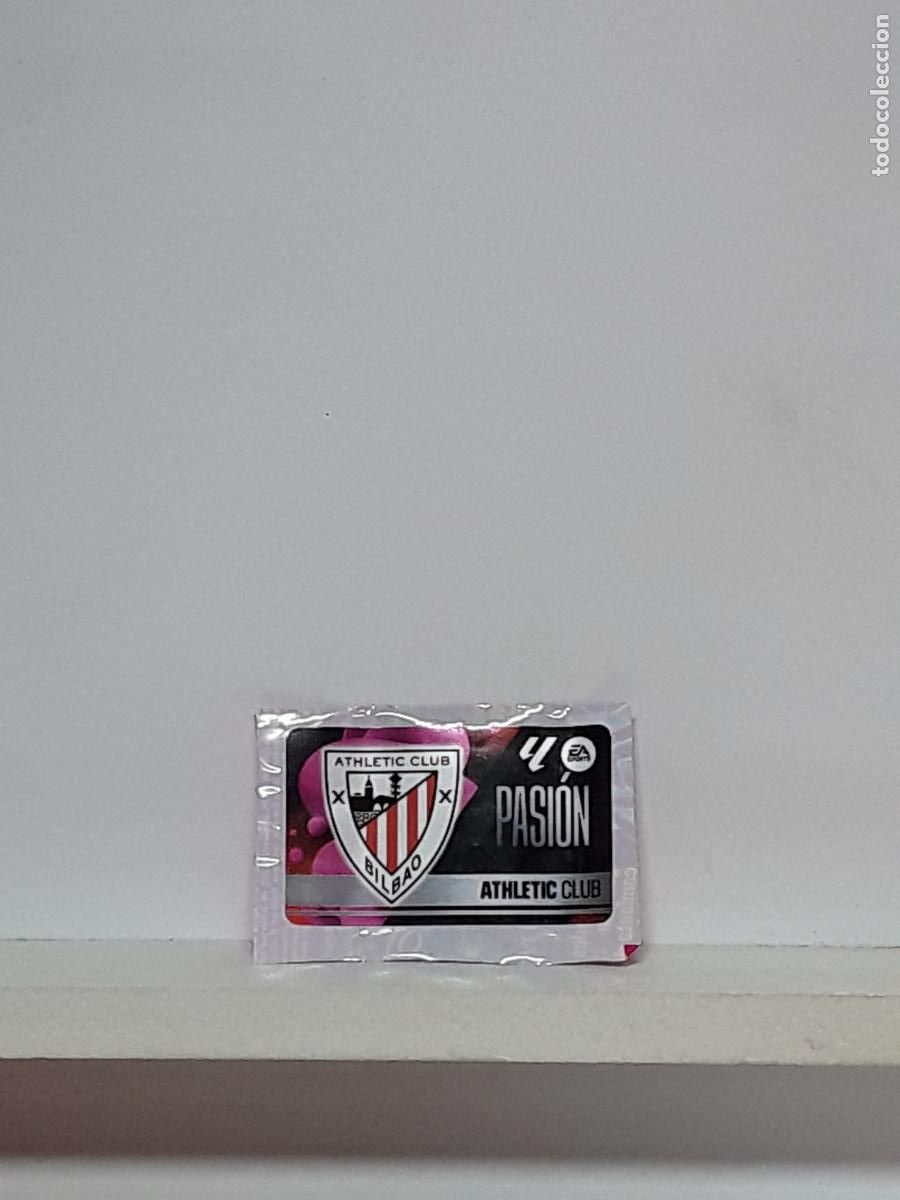 Cromos de f&uacute;tbol: LALIGA ESTE 2025 2026 EA SPORTS 25 26 ALBUM PANINI LIGA N ATHLETIC CHICLES PASION ESCUDO