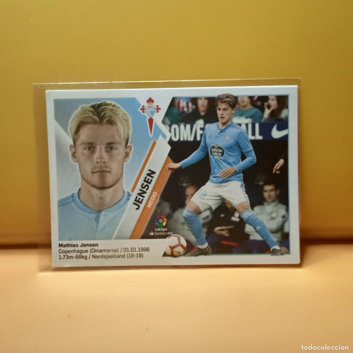 Cromos de f&uacute;tbol: EDICIONES ESGE 2019 2020 19 20 CELTA DE VIGO JENSEN 12B 12 B