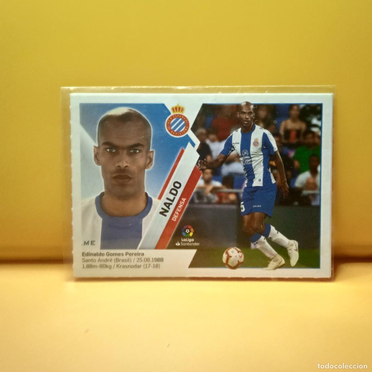 Cromos de f&uacute;tbol: EDICIONES ESGE 2019 2020 19 20 R.C.D ESPANYOL NALDO 6