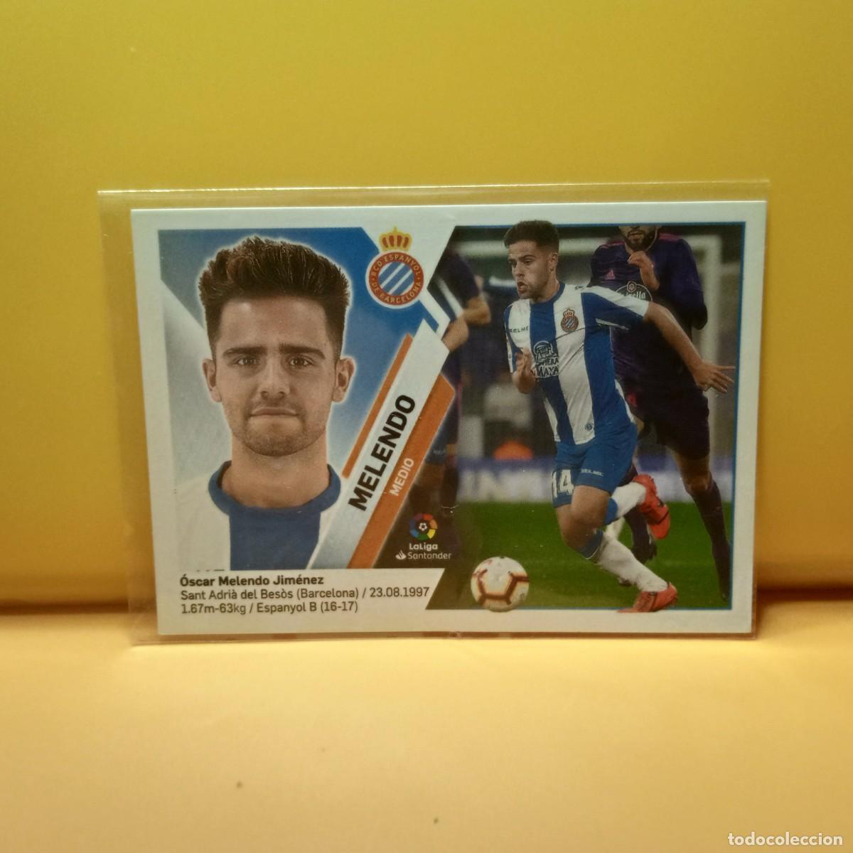 Cromos de f&uacute;tbol: EDICIONES ESGE 2019 2020 19 20 R.C.D ESPANYOL MELENDO 11