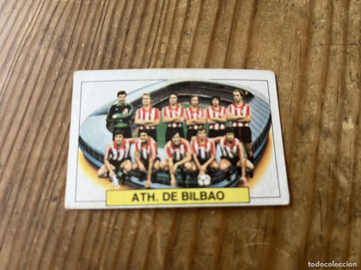 Cromos de f&uacute;tbol: CROMO SIN PEGAR NUNCA PEGADO ALBUM LIGA ESTE 83 84 1983 1984 ALINEACION ATHLETIC BILBAO