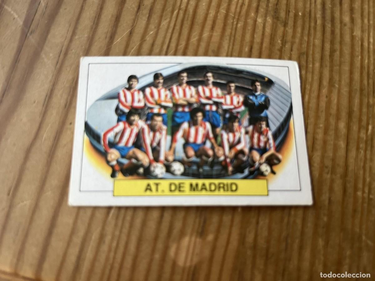 Football Stickers: CROMO SIN PEGAR NUNCA PEGADO ALBUM LIGA ESTE 83 84 1983 1984 ALINEACION AT ATLETICO MADRID
