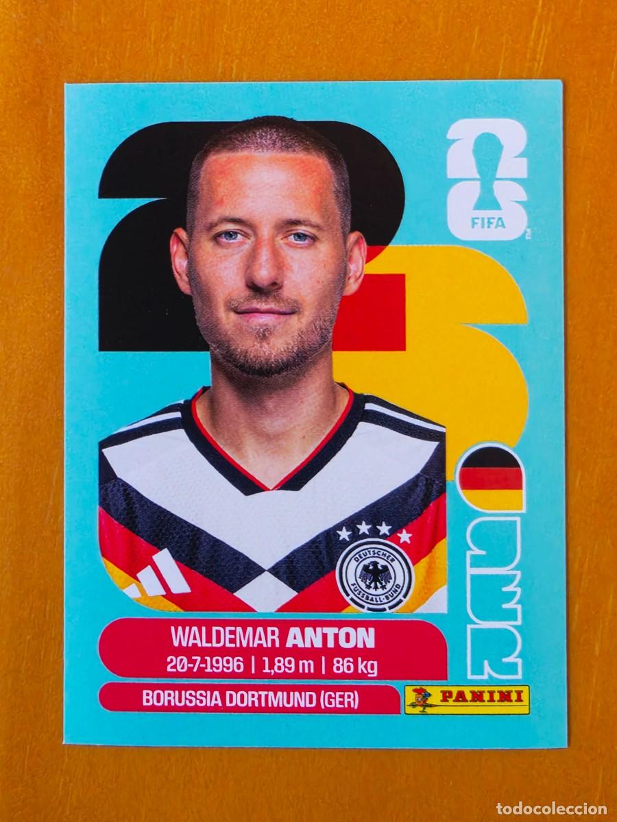 Football Stickers: GER 7 Waldemar Anton, Alemania, Panini FIFA World Cup Mundial 2026 Sticker