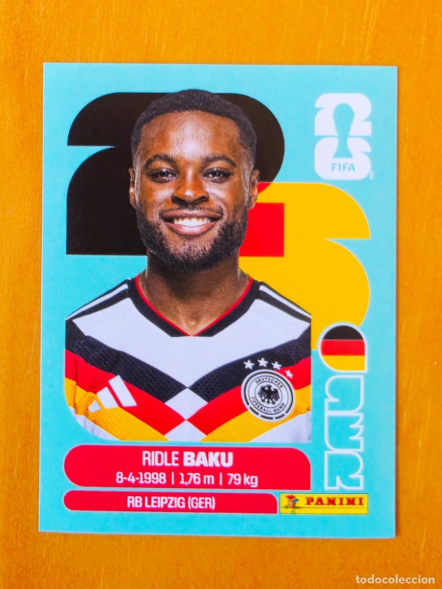 Football Stickers: GER 8 Ridle Baku, Alemania, Panini FIFA World Cup Mundial 2026 Sticker