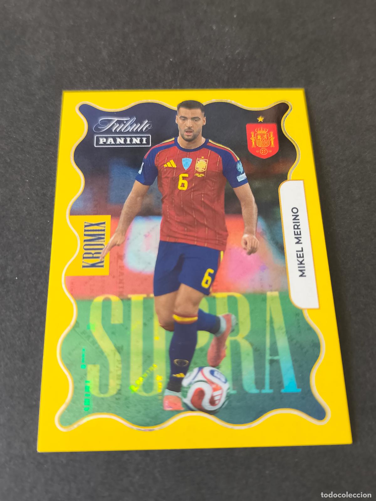 Cromos de f&uacute;tbol: KO78 MIKEL MERINO PARALELA SUPRA KROMIX GOLD TRIBUTO SELECCI&Oacute;N ESPA&Ntilde;OLA 2010-2026 &iexcl;VAMOS CAMPEONES!