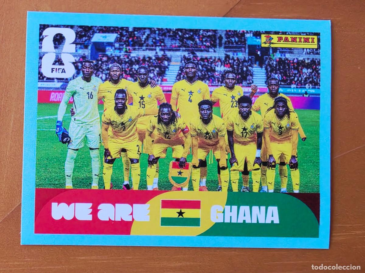 Cromos de f&uacute;tbol: GHA 13 Alineaci&oacute;n equipo plantilla, Ghana, Panini FIFA World Cup Mundial 2026 Sticker
