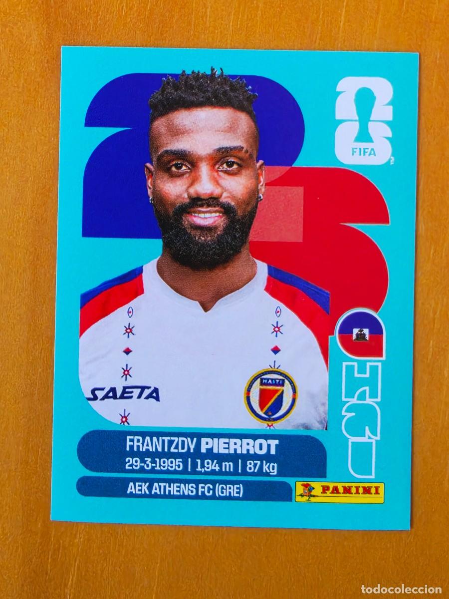 Football Stickers: HAI 20 Frantzdy Pierrot, Hait&iacute;, Panini FIFA World Cup Mundial 2026 Sticker