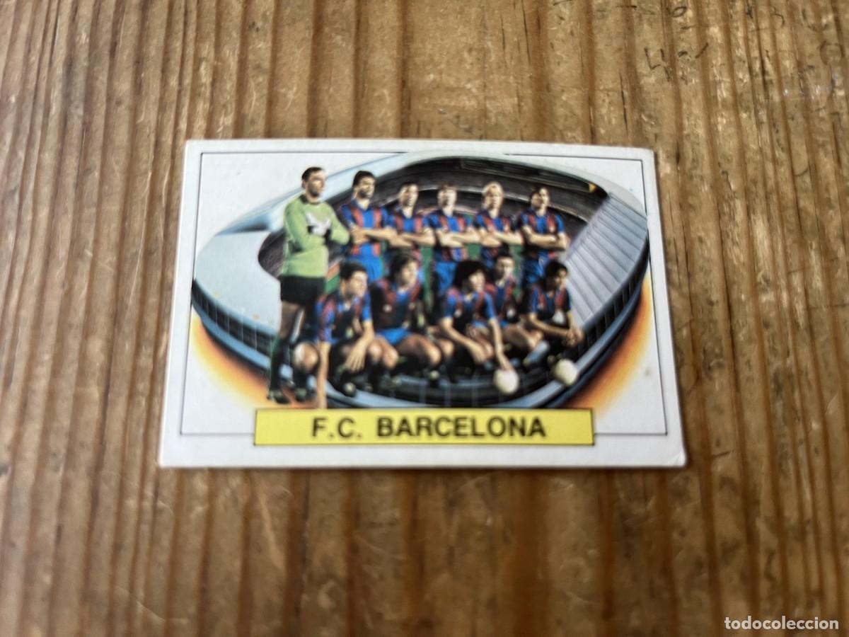 Football Stickers: CROMO SIN PEGAR NUNCA PEGADO ALBUM LIGA ESTE 83 84 1983 1984 ALINEACION BARCELONA MARADONA