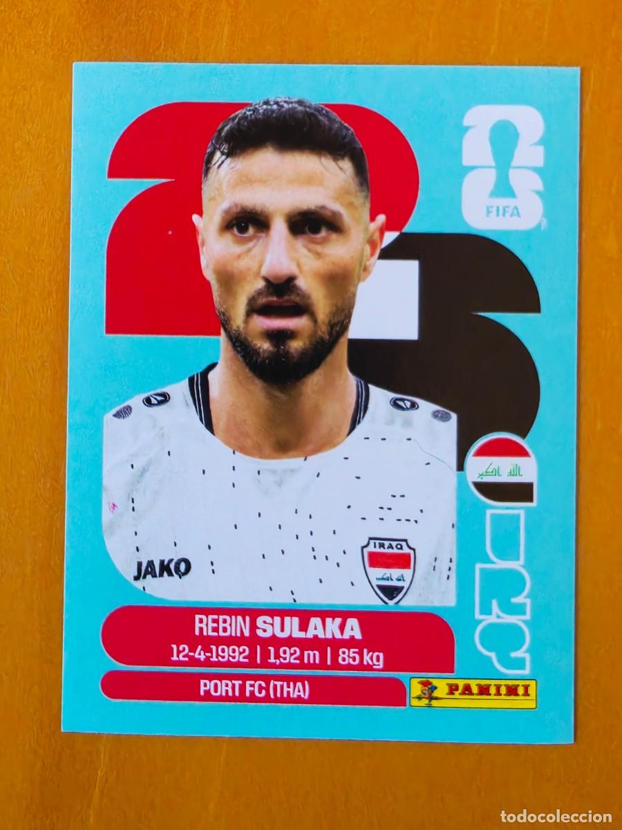 Football Stickers: IRQ 3 Rebin Sulaka, Iraq Irak, Panini FIFA World Cup Mundial 2026 Sticker