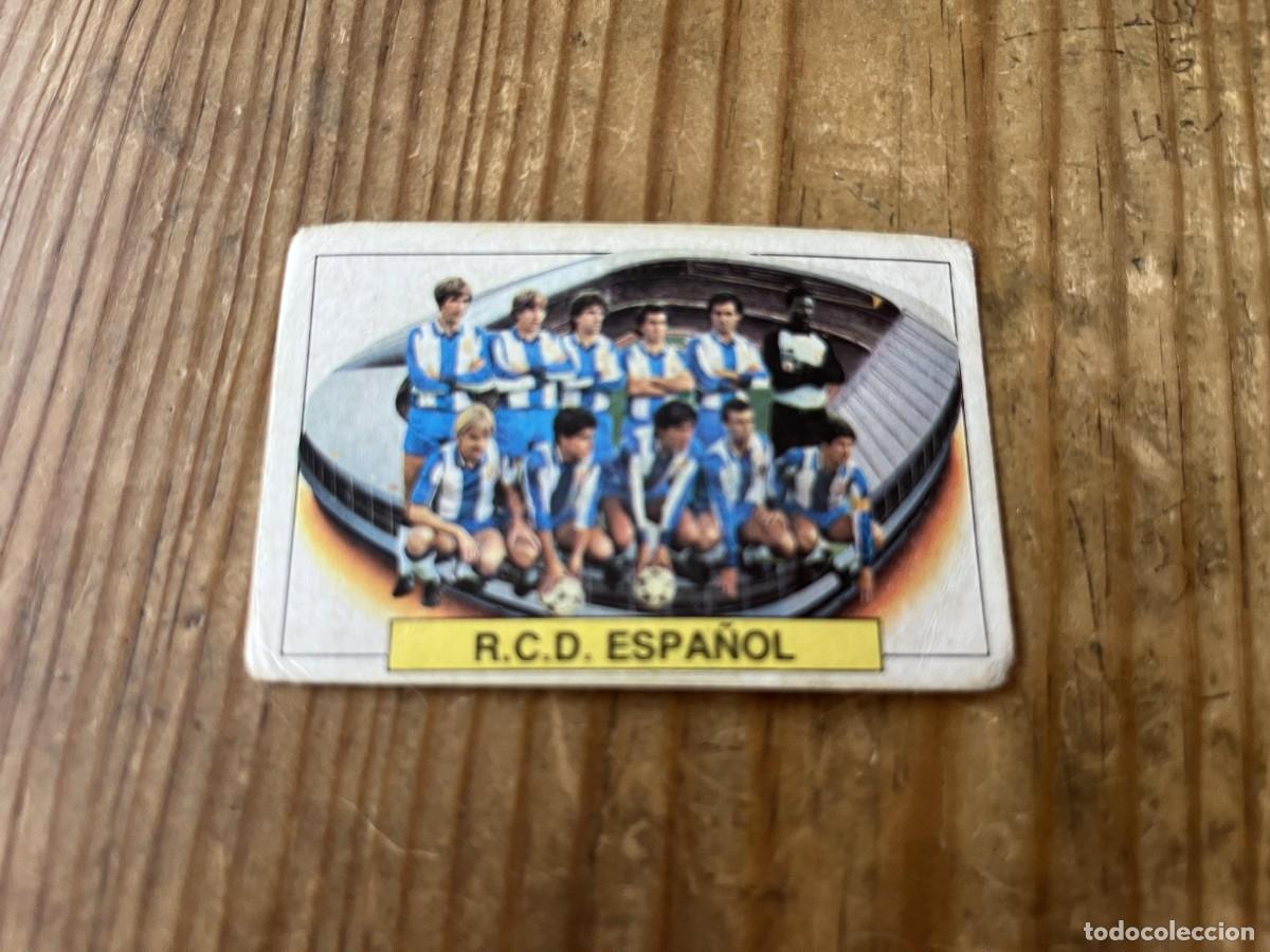Cromos de f&uacute;tbol: CROMO SIN PEGAR NUNCA PEGADO ALBUM LIGA ESTE 83 84 1983 1984 ALINEACION ESPA&Ntilde;OL ESPANYOL