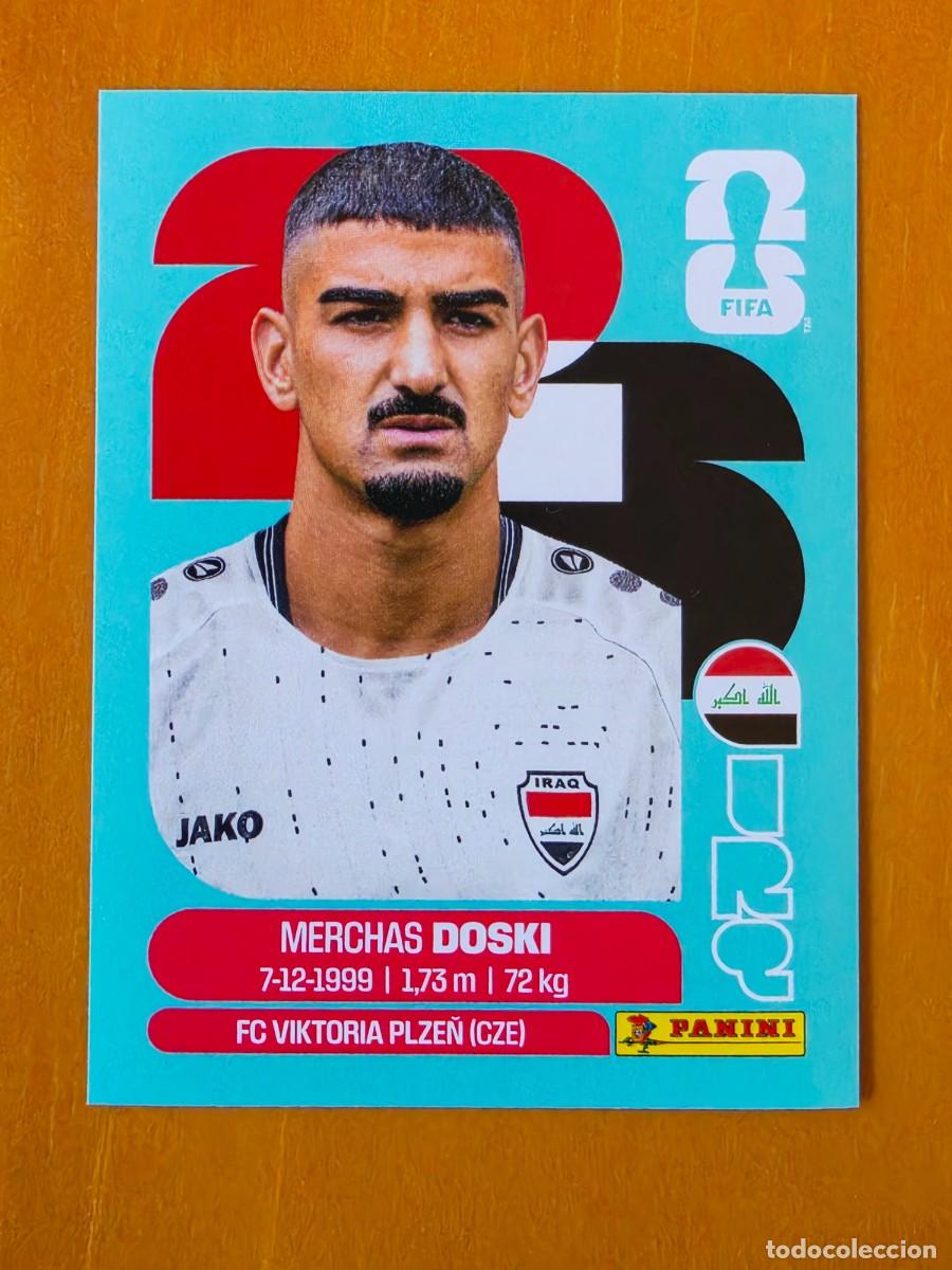 Cromos de f&uacute;tbol: IRQ 6 Merchas Doski, Iraq Irak, Panini FIFA World Cup Mundial 2026 Sticker
