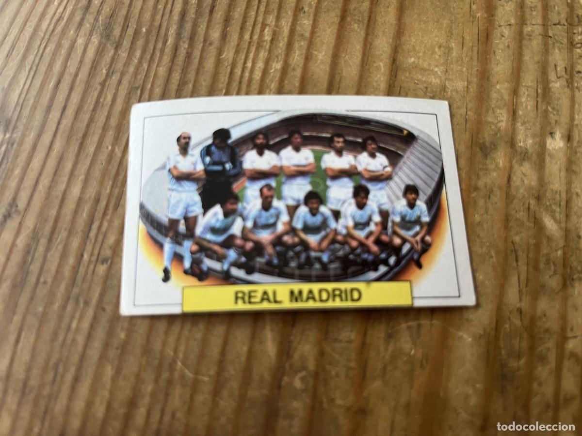 Cromos de Futebol: CROMO SIN PEGAR NUNCA PEGADO ALBUM LIGA ESTE 83 84 1983 1984 ALINEACION REAL MADRID