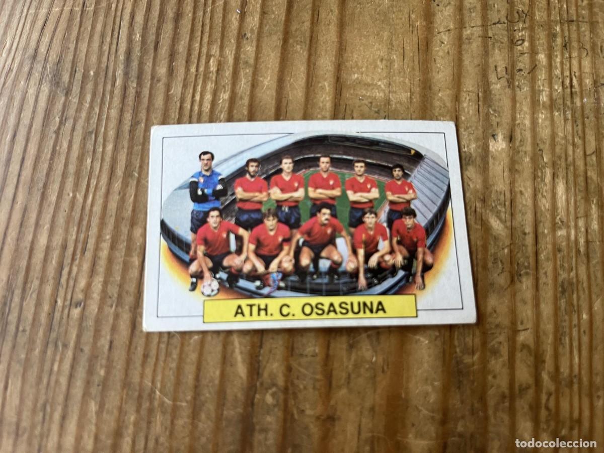 Cromos de Futebol: CROMO SIN PEGAR NUNCA PEGADO ALBUM LIGA ESTE 83 84 1983 1984 ALINEACION OSASUNA