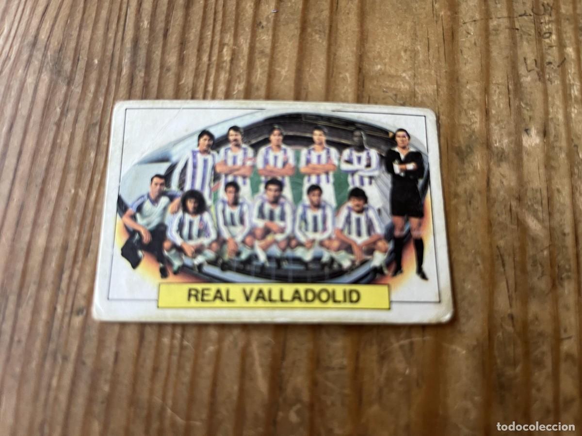 Cromos de Futebol: CROMO SIN PEGAR NUNCA PEGADO ALBUM LIGA ESTE 83 84 1983 1984 ALINEACION REAL VALLADOLID
