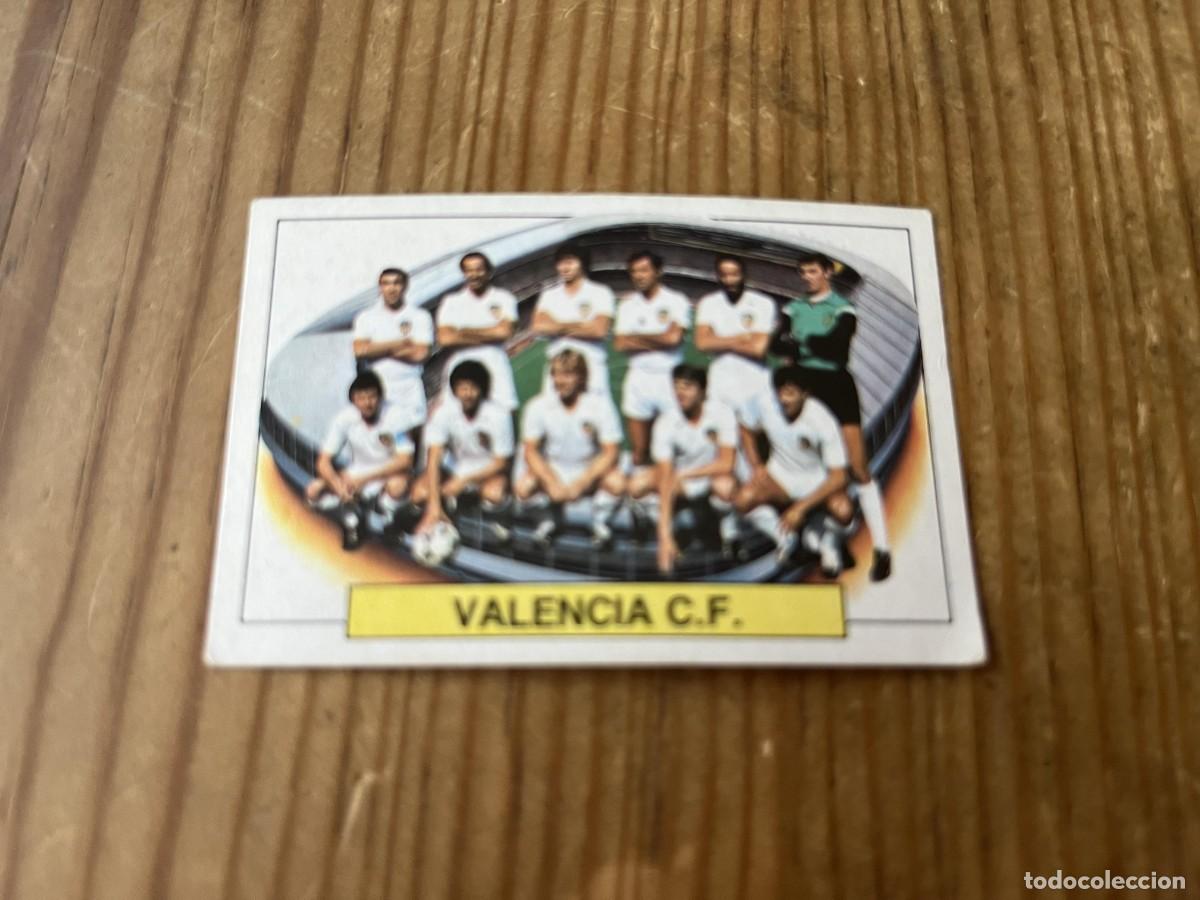 Cromos de Futebol: CROMO SIN PEGAR NUNCA PEGADO ALBUM LIGA ESTE 83 84 1983 1984 ALINEACION VALENCIA