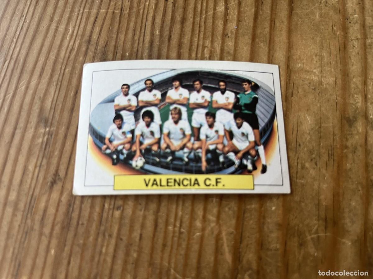 Cromos de Futebol: CROMO SIN PEGAR NUNCA PEGADO ALBUM LIGA ESTE 83 84 1983 1984 ALINEACION VALENCIA