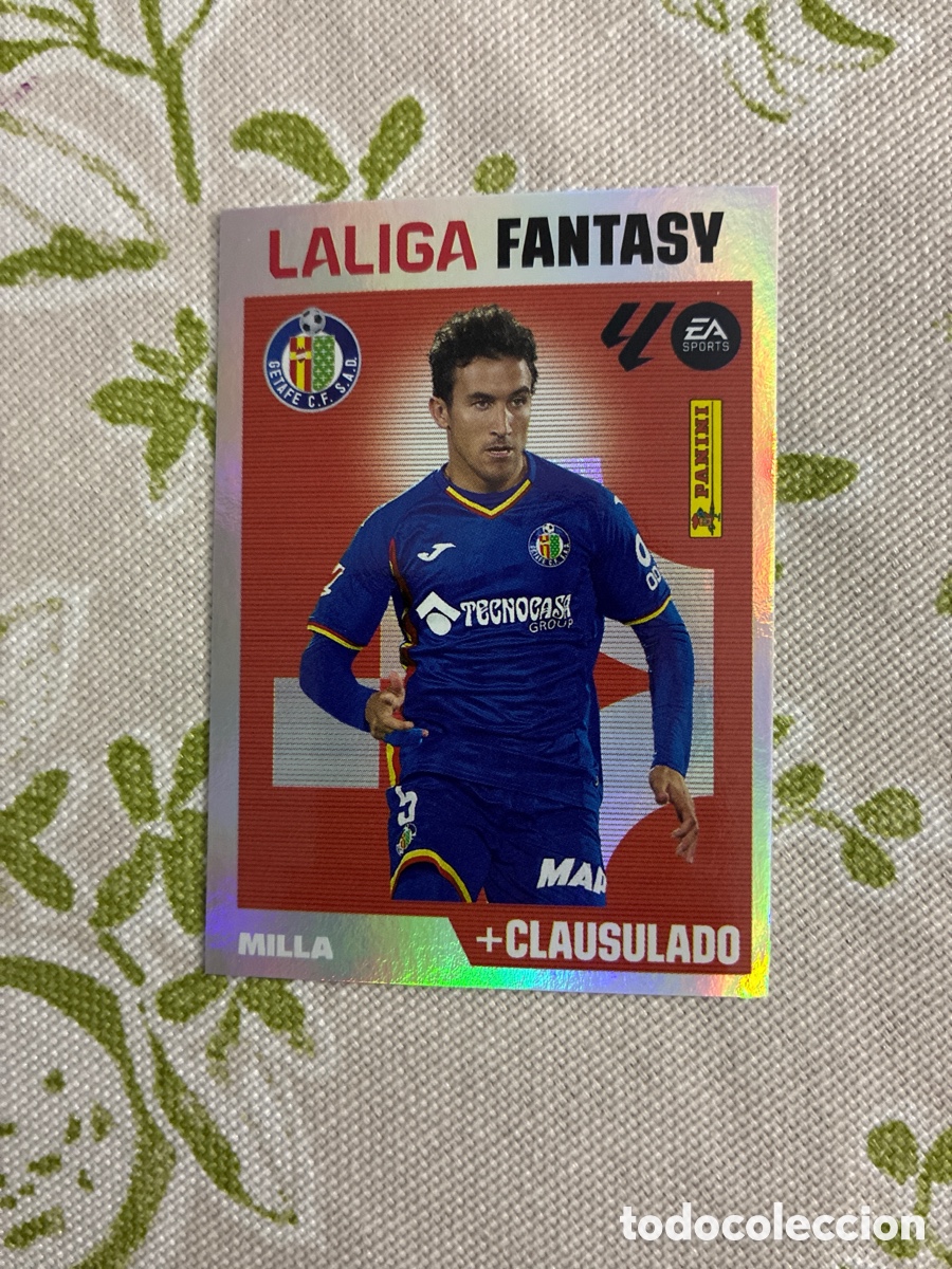 Cromos de Futebol: Cromo Luis Milla LaLiga Fantasy +Clausulado Brillo (N&ordm; 6) - liga Este 2026-27 (Getafe CF)