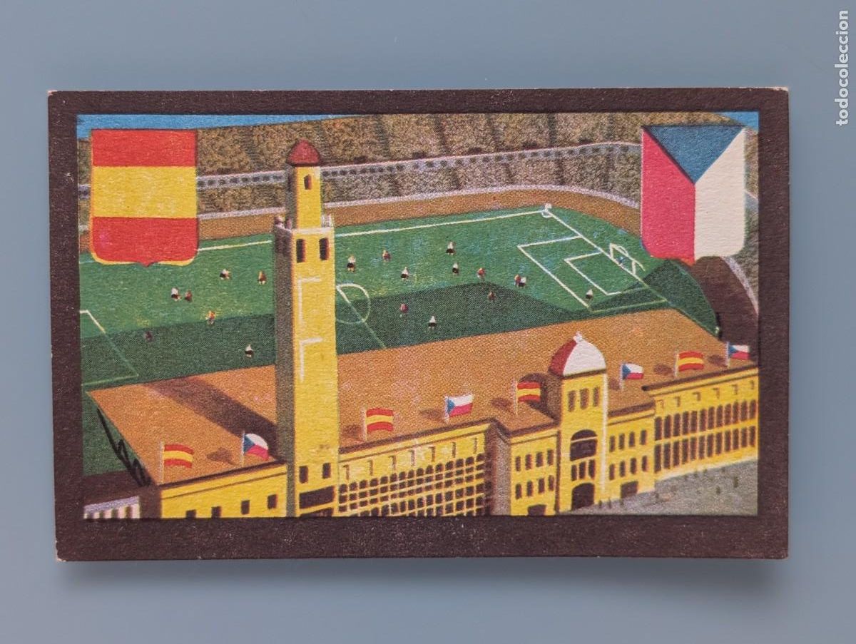 Cromos de Futebol: RARO CROMO RARE CARD ESPA&Ntilde;A 1 CHECOSLOVAQUIA 0 PARTIDOS INTERNACIONALES 1929 FOOTBALL