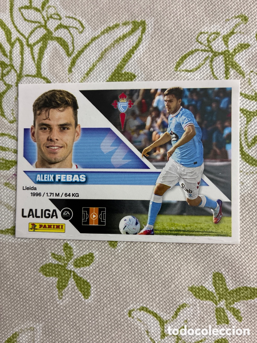 Cromos de Futebol: Cromo Aleix Febas (N&ordm; 10 &Uacute;ltimos Fichajes) - Colecci&oacute;n Este / Panini Liga 2026-27 (RC Celta)