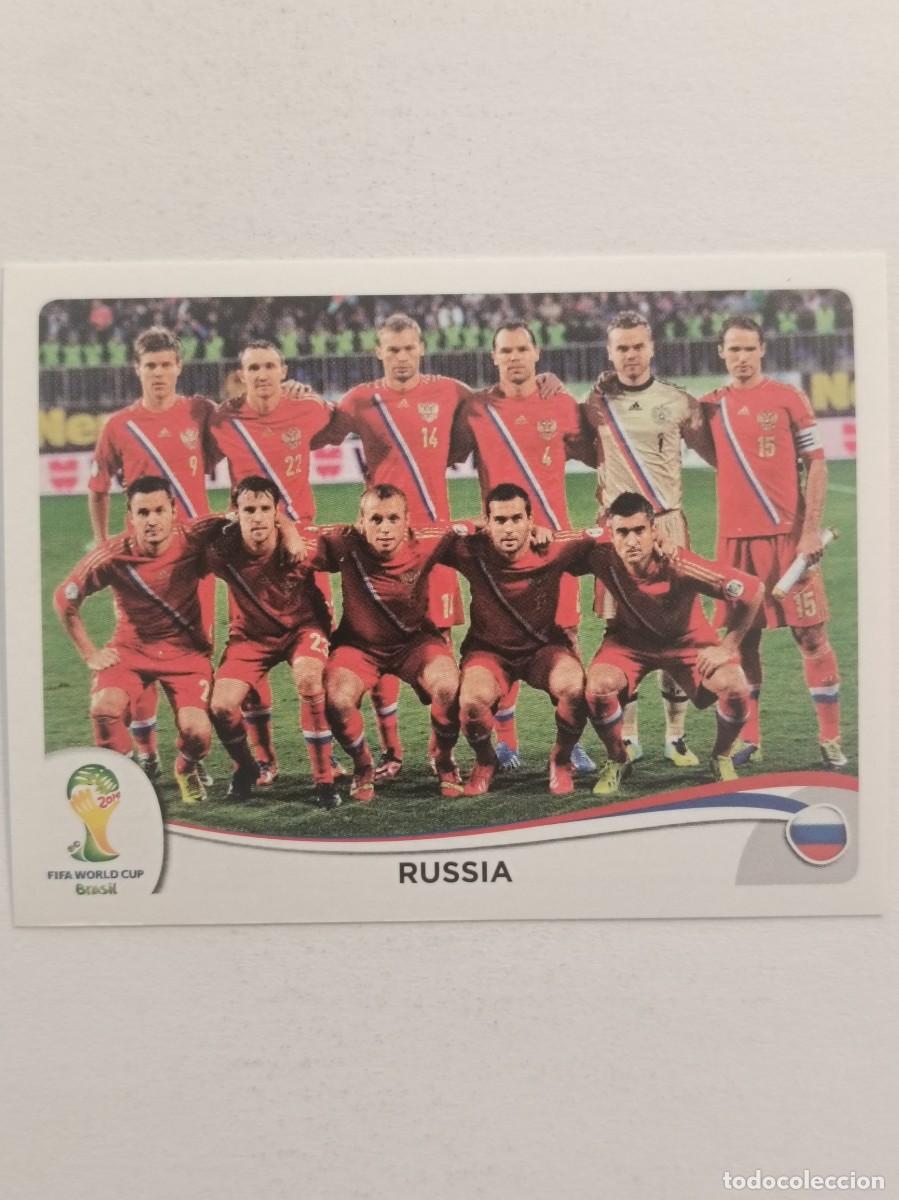 Cromos de Futebol: #603 ALINEACION (RUSIA) MUNDIAL BRASIL 2014 PANINI