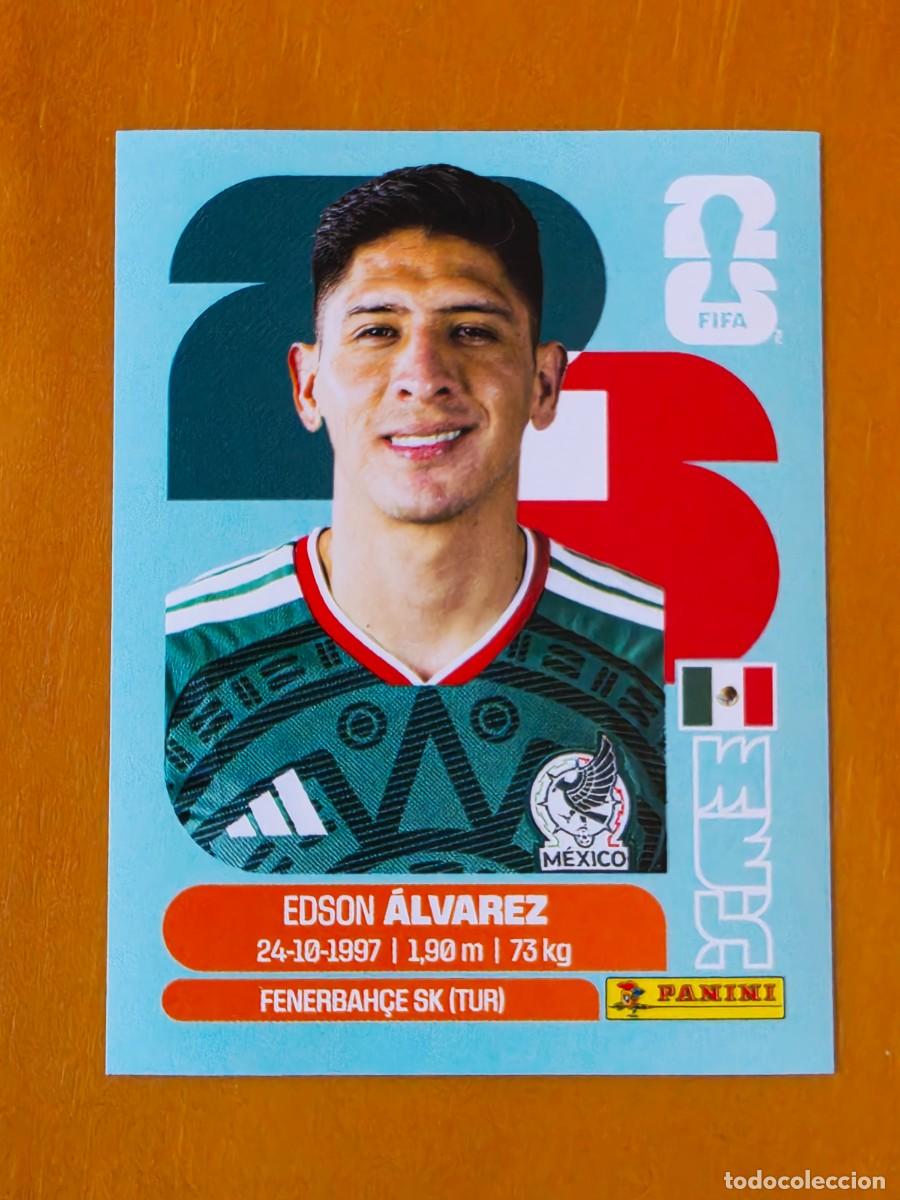 Cromos de Futebol: MEX 10 Edson &Aacute;lvarez, M&eacute;xico, Panini FIFA World Cup Mundial 2026 Sticker