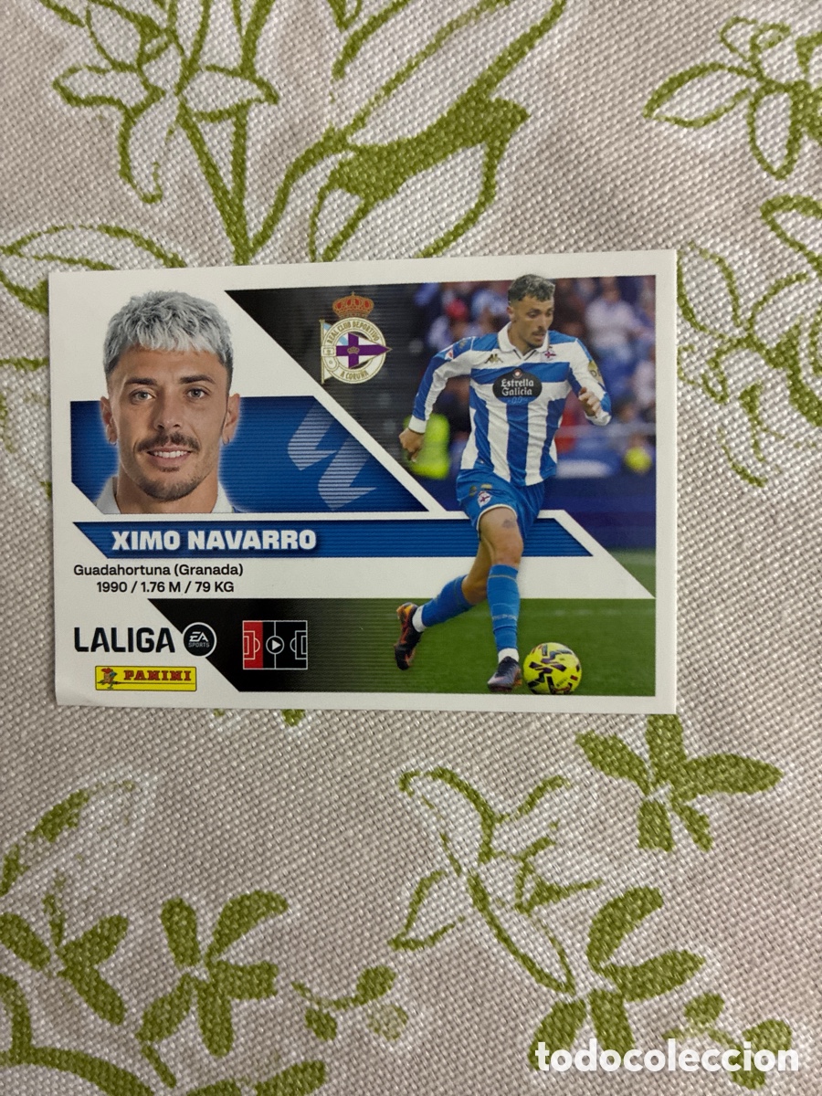 Cromos de Futebol: Cromo Ximo Navarro (N&ordm; 9A) - Colecci&oacute;n Este / Panini Liga 2026-27 (RC Deportivo de La Coru&ntilde;a)