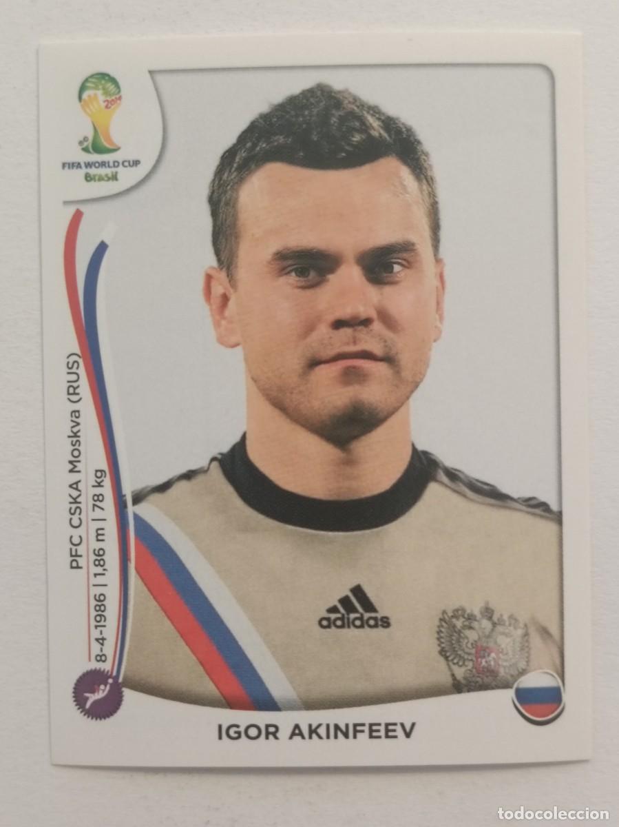 Cromos de Futebol: #604 AKINFEEV (RUSIA) MUNDIAL BRASIL 2014 PANINI